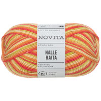 Novita Nalle Raita Sockenwolle 100 g in verschiedenen Farben