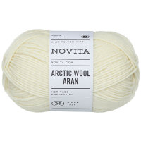 Novita Arctic Wool Aran Schurwolle 100 g in verschiedenen...