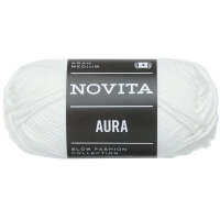 Novita Aura Baumwollgarn 50 g in verschiedenen Farben